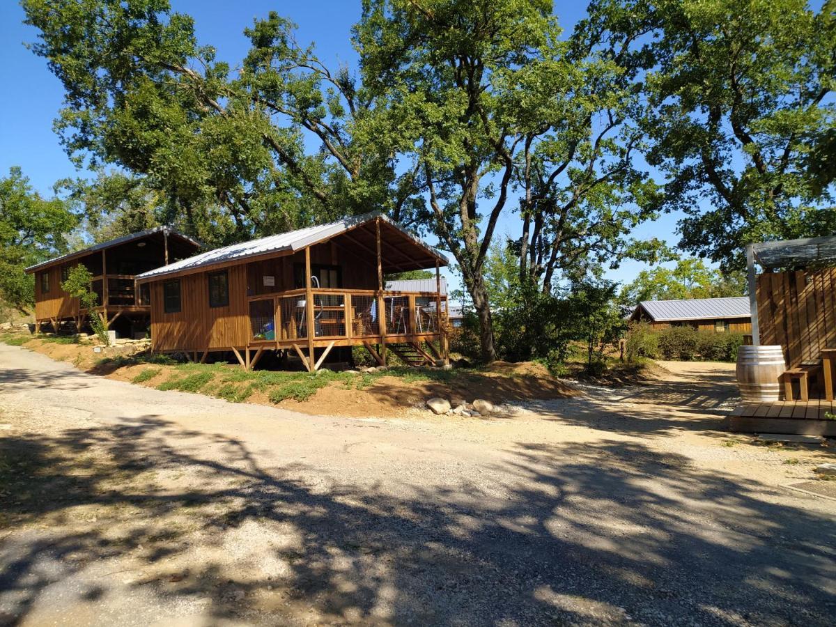 Lodges Du Camping Les 4 Saisons Grane Exterior photo
