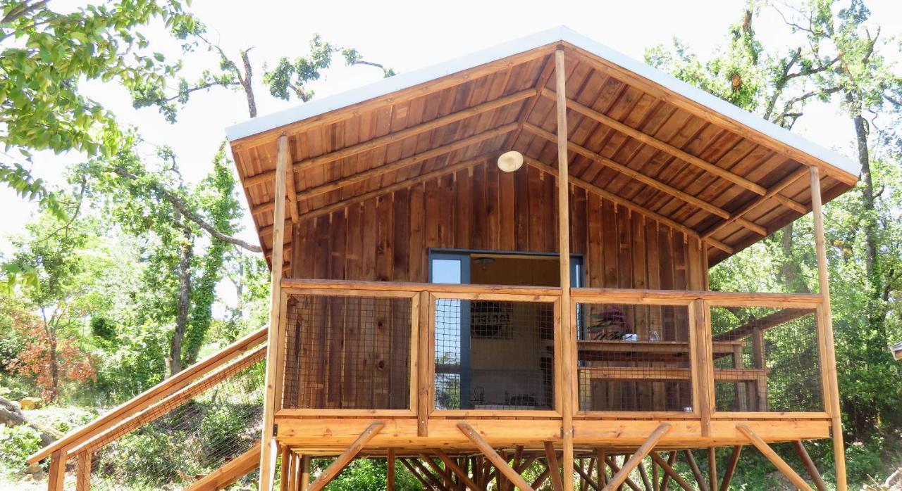 Lodges Du Camping Les 4 Saisons Grane Exterior photo